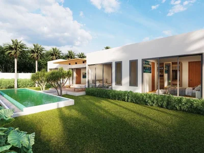 Complexe résidentiel New residential complex of villas with swimming pools near the sea in the area of ​​Laem Set, Samui, Thailand