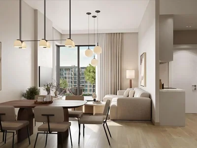Wohnanlage New Augusta Residence with swimming pools and green areas close to schools and medical facilities, Town Square, Dubai, UAE