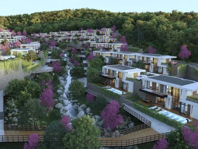 Zespół mieszkaniowy Modern complex of villas with swimming pools, Türkbükü, Turkey