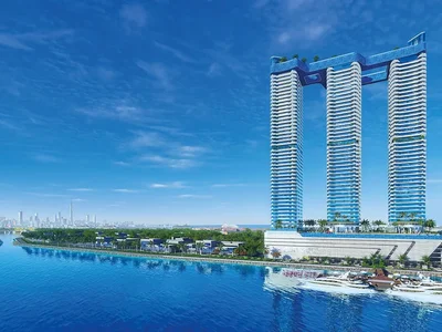 Wohngebäude Wohnungen mit Meerblick in Dubai mit Ratenzahlungsplan