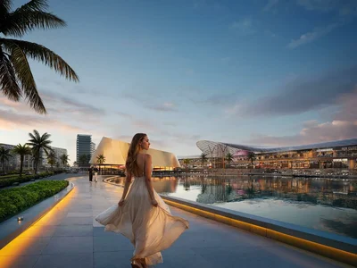 Wohnanlage Residential mega complex with a new opera house and developed infrastructure, near the lagoons and the beach, Dubai South, Dubai, UAE