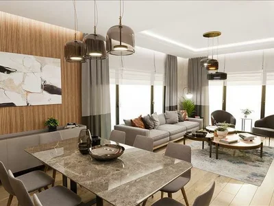 Wohnanlage New residence with a swimming pool and a spa area close to a metro station and a highway, Istanbul, Turkey