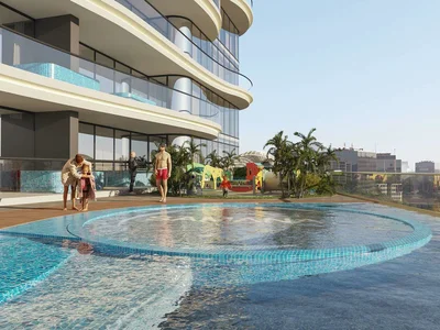 Complejo residencial New residence Barari Views with a swimming pool and a gym, Majan, Dubai, UAE