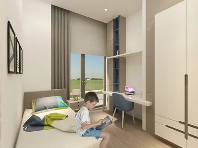 Zespół mieszkaniowy Residence with swimming pools, sports grounds and a private beach close to the airport, Alanya, Turkey