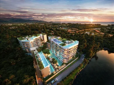 Zespół mieszkaniowy Residence with 5 swimming pools, a restaurant and a co-working area, Bang Tao, Phuket, Thailand