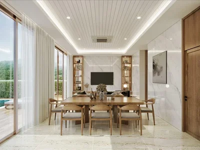 Wohnanlage New complex of villas with swimming pools and gardens close to the main attractions of Phuket, Thailand