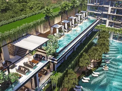 Wohnanlage New residential complex with swimming pools, a garden and a meeting room, Pattaya, Thailand