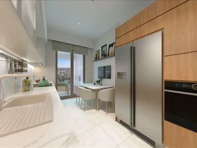 Wohnanlage New residence with a swimming pool, a green area and a sunbathing area close to schools and a metro station, Istanbul, Turkey