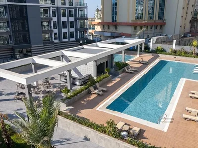 Zespół mieszkaniowy Apartments in the PREMIUM CLASS Royal Towers complex in the center of Alanya.