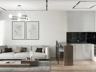 Zespół mieszkaniowy New residence with a swimming pool and a fitness room, Antalya, Turkey