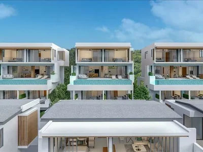 Complejo residencial Complex of villas with a panoramic sea view in a quiet area, near Fisherman's Village, Samui, Thailand