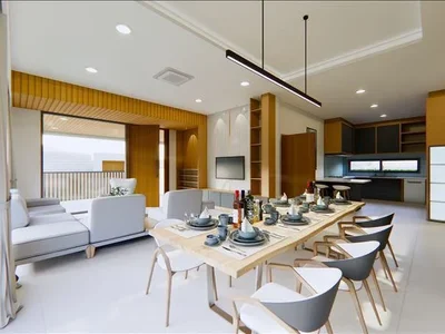 Zespół mieszkaniowy New complex of villas with private swimming pools and a co-working area, Layan, Phuket, Thailand