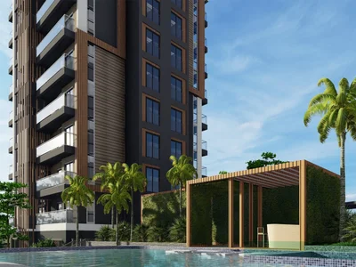 Dzielnica mieszkaniowa Chic Flats in a Complex with social facilities in Avsallar Alanya