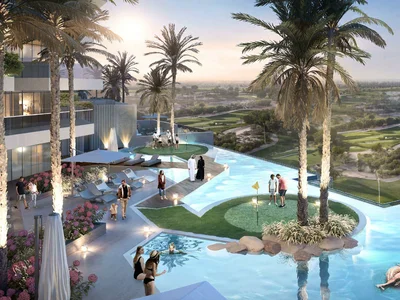Residential complex Golf Greens — new apartments in premium residential complex by DAMAC with the richest infrastructure in DAMAC Hills, Dubai
