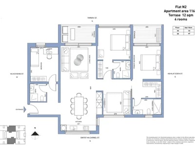 Жилой квартал Projet residentiel haut de gamme rue hakovshim tel aviv