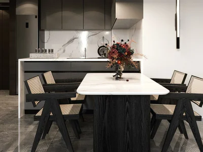 Wohnanlage New high-rise residence Lilium Tower with a swimming pool in the prestigious area of JVT, Dubai, UAE