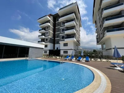 Complejo residencial Furnished 2+1 apartment 300 meters from the sea in the Yazar 8 Residence complex.