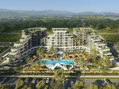 Apartamentowiec Apartamenty o Wysokich Dochodach z Wynajmu w Kompleksie w Aksu Antalya