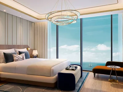 Complejo residencial Harbour Lights — luxury high-rise waterfront residence by DAMAC with a private beach and a swimming pool in Dubai Maritime City
