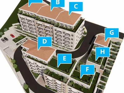 Complexe résidentiel (new building) in Budva