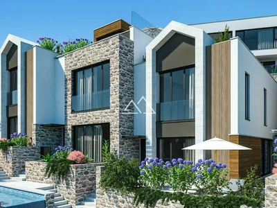 Residential complex Luxury apartments with private pools in an exclusive development in Tivat