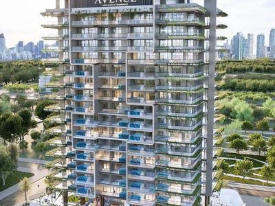 Zespół mieszkaniowy New complex of apartments with private swimming pool Samana Avenue, Dubailand, Dubai, UAE