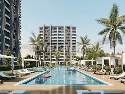 Complexe résidentiel Appartements 1+1, 2+1 du développeur à Altıntaş, Antalya dans un complexe avec infrastructure par tranches