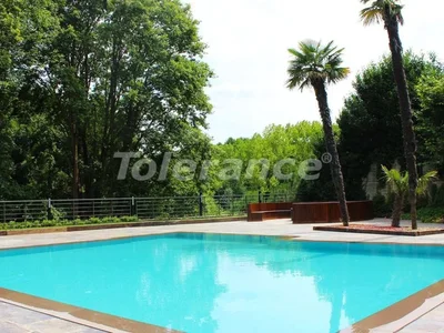 Wieś domków Luxury Villas in Beykoz, İstanbul in a complex with infrastructure and forest view