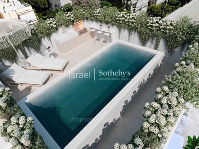 Quartier résidentiel Penthouse flambant neuf occupant tout un étage au centre de tel aviv