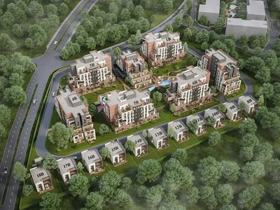Wohnanlage Apartments in a low-rise complex in the Avcilar area.