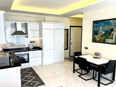 Zespół mieszkaniowy Umeblowane mieszkanie 1+1 w kompleksie Best Home 25 Cleopatra Exclusive.