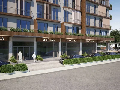 Zespół mieszkaniowy New residence with a garden, a swimming pool and around-the-clock security, Istanbul, Turkey