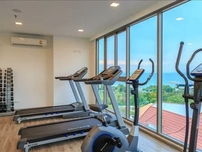 Residential complex Luxury residence with a swimming pool and a garden near the beach, Pattaya, Thailand
