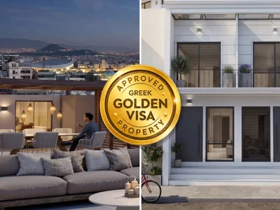 Многоквартирный жилой дом Двухуровневый мезонет под Golden Visa в Микролимано