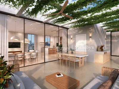 Quartier résidentiel Penthouse flambant neuf occupant tout un étage au centre de tel aviv