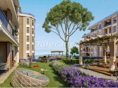 Residential complex Elite apartments in Beylikdüzü, İstanbul with a view of the Marmara Sea with installments from the developer