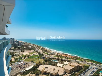 Dzielnica mieszkaniowa Appartement spectaculaire avec vue sur la mer a south beach netanya