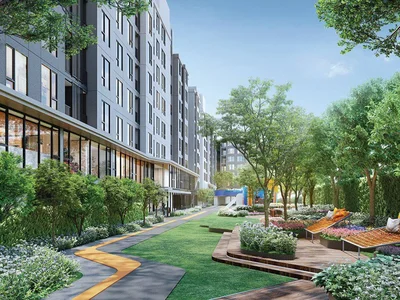 Residential complex Complex of furnished apartments with swimming pools, different lounge areas and a kids' club, Bangkok, Thailand