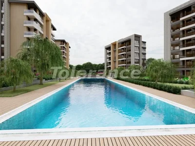 Wohnanlage Premium-Wohnungen vom Bauträger in Lara, Antalya — in einer modernen Wohnanlage mit umfangreicher Infrastruktur