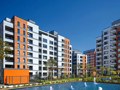 Complejo residencial Luxury apartments in Yenimahalle Avrupa Konutları complex.
