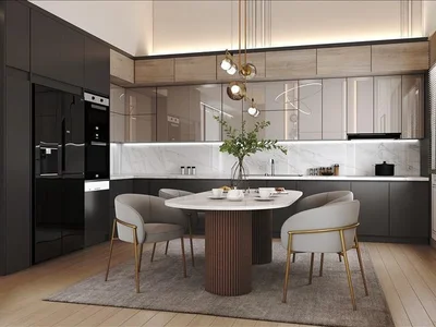 Wohnanlage New complex of villas with swimming pools and gardens, Pattaya, Thailand