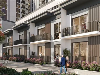 Complejo residencial New Lexington Residence with a swimming pool and sports grounds, Townsquare, Dubai, UAE