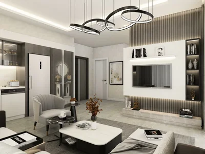 Zespół mieszkaniowy Residential complex with many facilities and services, 200 meters from the beach and promenade, Kargicak, Alanya, Turkey