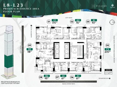 Резиденция Picasso City Garden – A Landmark of Art-Inspired Living in Phnom Penh