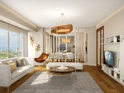 Complexe résidentiel Apartments with a panoramic view in a new residence with a spa area and swimming pools, close to the sea, Istanbul, Turkey