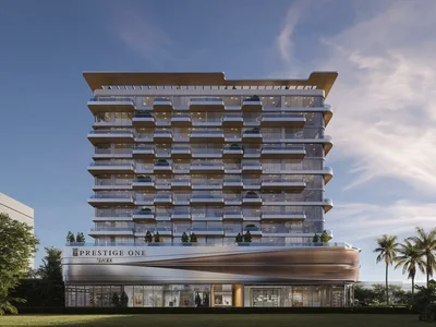 Zespół mieszkaniowy Landmark project Seaside with beaches, hotels and golf courses, Dubai Islands area, Dubai, UAE