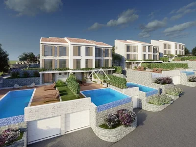 Complejo residencial Newbuilt gated townhouse community in Budva Riviera