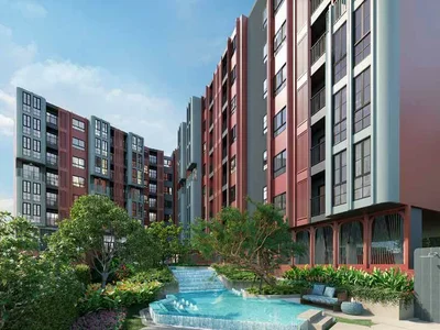 Zespół mieszkaniowy New residence with swimming pools, gardens and a co-working area, Phuket, Thailand