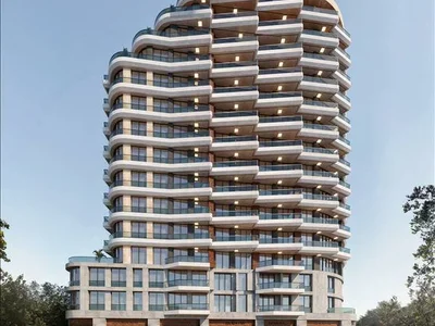 Zespół mieszkaniowy New residence with a swimming pool and gardens close to highways, Istanbul, Turkey