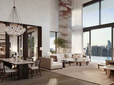Wohnanlage New high-rise complex of apartments with private swimming pools and panoramic views Vela Viento, Business Bay, Dubai, UAE